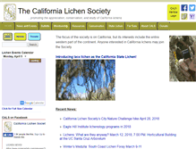 Tablet Screenshot of californialichens.org